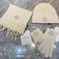 Moncler set invernale cappello + sciarpa + guanti