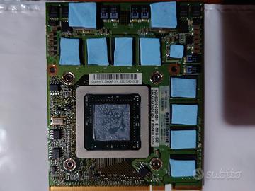 Nvidia Quadro FX3600M 512MB HP 8710W Video Card