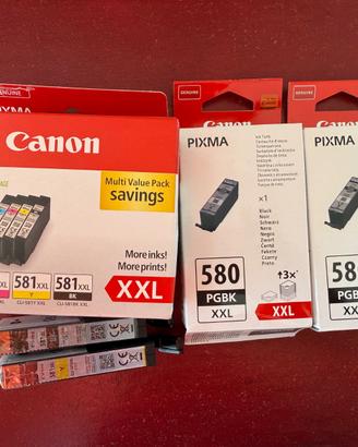 Canon Multipack 581 XXL - Canon PGBK Pixma 580 XXL