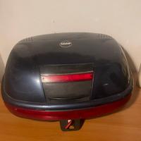 Baule moto grande per due caschi