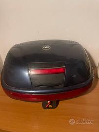 Baule moto grande per due caschi