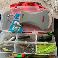 Lotto esche in silicone