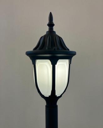 Lampada terra palo alluminio antracite H.108 IP44