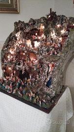 Presepe di Natale lavorato tutto a Mano a Napoli