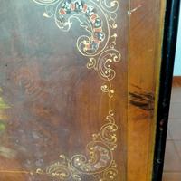 letto antico in ferro battuto