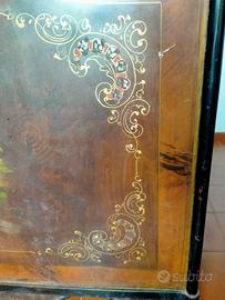 letto antico in ferro battuto