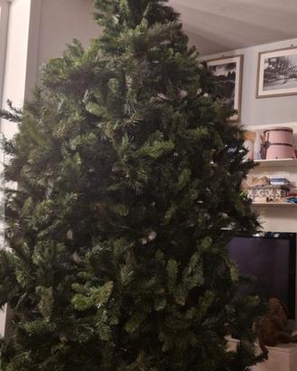 Albero di Natale da interno ed esterno alto 2,70 