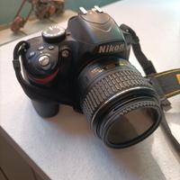 nikon d3200 + obbiettivo 