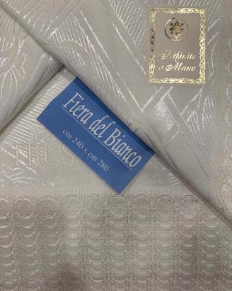 set matrimoniale + copriletto NUOVO Trussardi