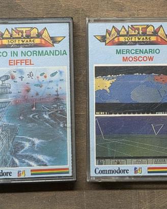 Cassette Videogiochi C64/C128 Mantra Software