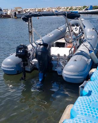 Gommone Marshall s70, lunghezza 5m, 40 hp.