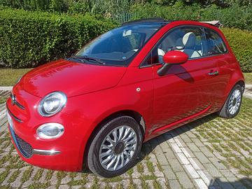 Fiat 500c cabrio gpl di serie full km.43000(bella)