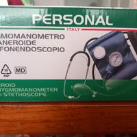 sfigmomanometro ad aneroide con fonendoscopio