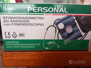 sfigmomanometro ad aneroide con fonendoscopio