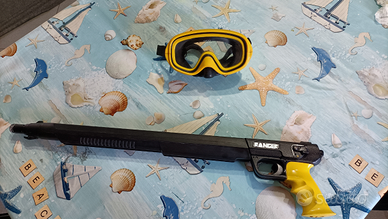 Attrezzatura sub apnea vintage