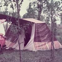 Tenda da campeggio a casetta