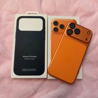 Iphone 17 pro max orange cosmic