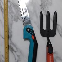 segaccio da potatura con lama piegevole+ rastrello