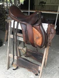 Sella Inglese Pariani + accessori