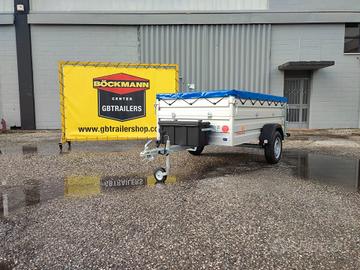 Carrello rimorchio auto con sovrasponde