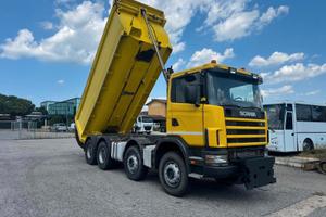 SCANIA 124 C 420 RIBALTABILE POSTERIORE 8X4