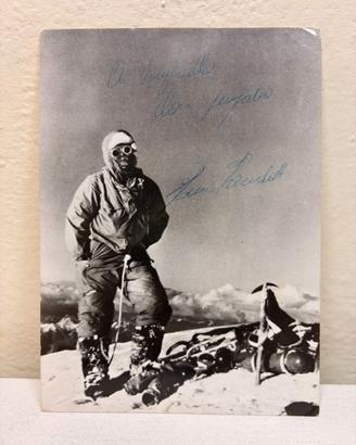 Lino Lacedelli – Autografo – K2 1954