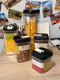 set 5 organizer per pasta- organizer cucina