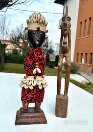 Statuette Africane Artigianali in Legno tribale