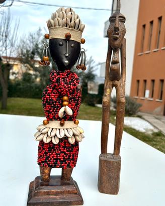 Statuette Africane Artigianali in Legno tribale