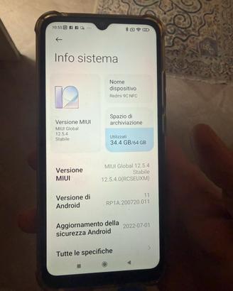 Xiaomi redmi 9c cellulare relefono