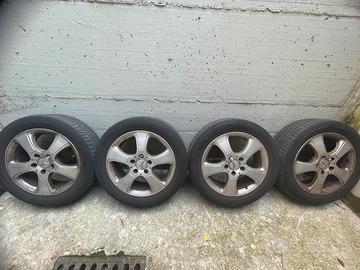 Cerchie gomme completi Mercedes classe A w169