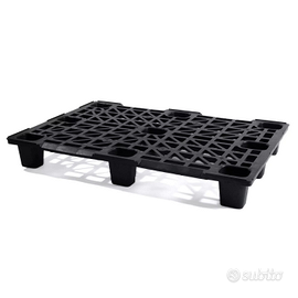 Bancali/pallet in plastica nera 120cm x 80 cm
