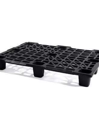 Bancali/pallet in plastica nera 120cm x 80 cm