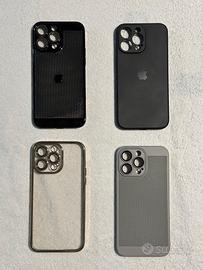 Quattro cover per iphone 14 Pro Max NUOVE