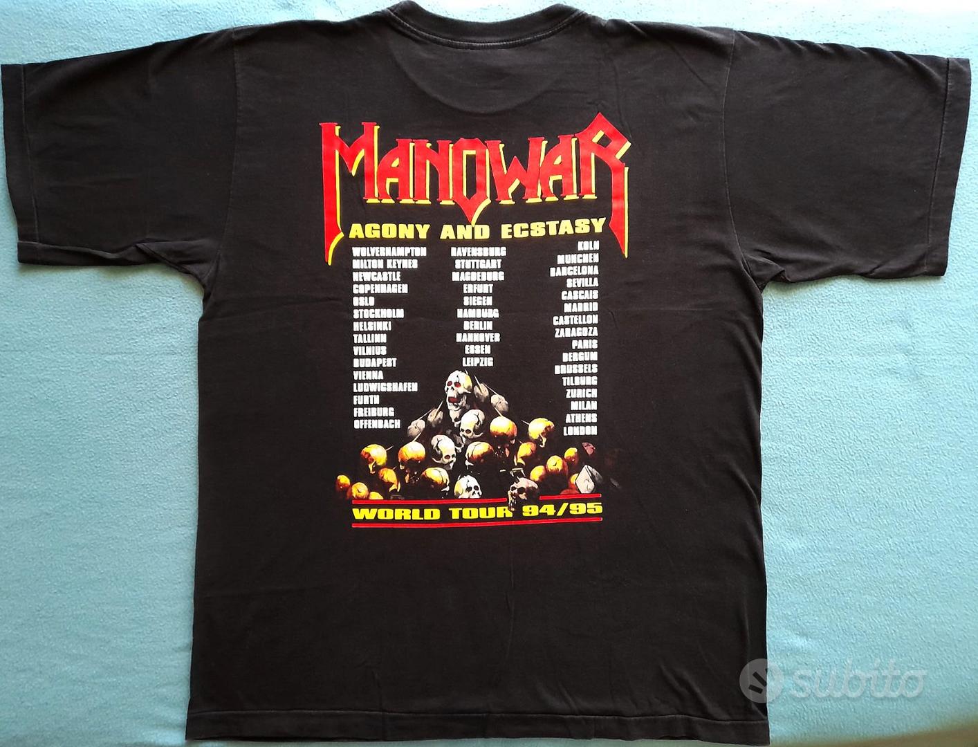 Manowar t-shirt Kings Of Metal world tour 1994-95 - Abbigliamento 