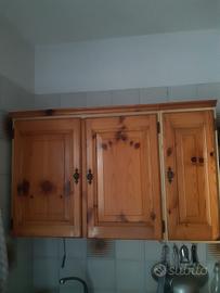 mobile pensile piattaia cucina Due pezzi