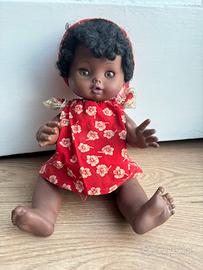 Bambola vintage Mamie afroamericana Furga