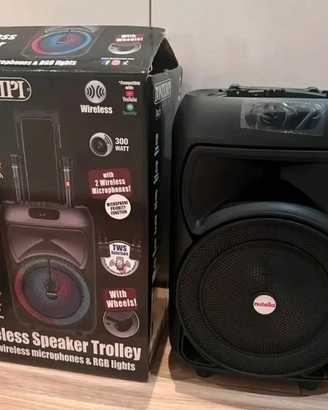 Cassa Trolley Wireless Nutella Bontempi Nuova