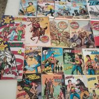 fumetti e cartonati western 