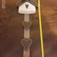 Elemento Decorativo Casa con Cuori