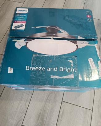 luce led da soffitto con ventilatore Philips 