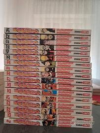 Naruto manga serie nera e rossa 