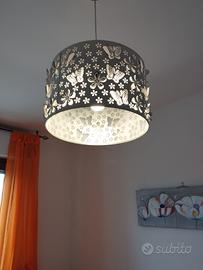 lampadario e lampade abbinate 