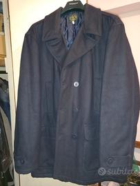 Pea Coat, lana, Blue navy