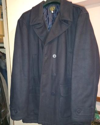 Pea Coat, lana, Blue navy