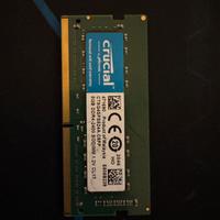 RAM DDR4 8GB CRUCIAL
