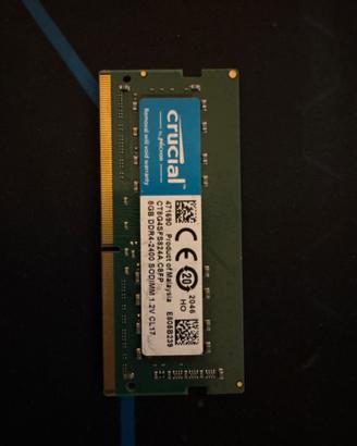 RAM DDR4 8GB CRUCIAL