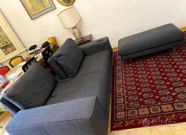 Divano 3 posti  con schienali e seduta regolabili