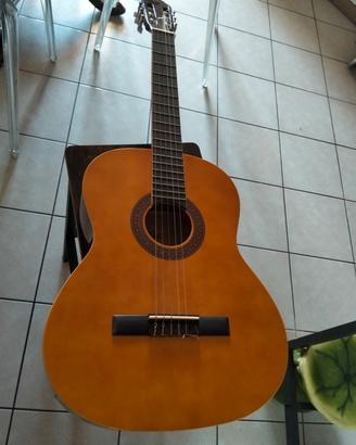 chitarra con custodia