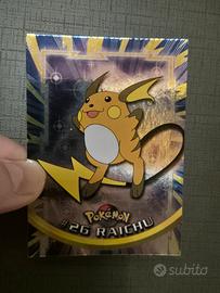 Carta Pokémon Topps Raichu holo